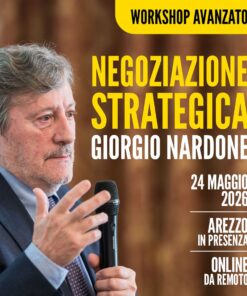 Workshop avanzato: Negoziazione strategica con Giorgio Nardone